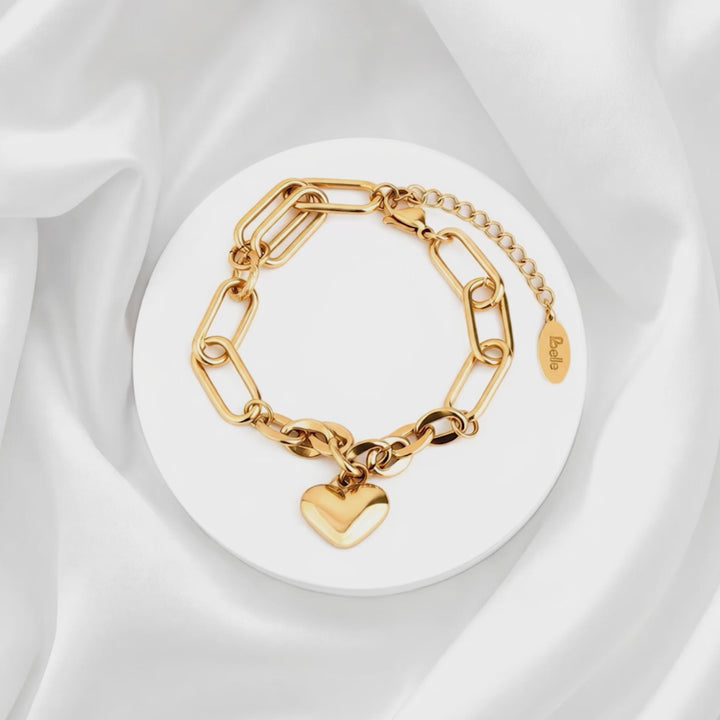 Pulsera Acero Bold Heart