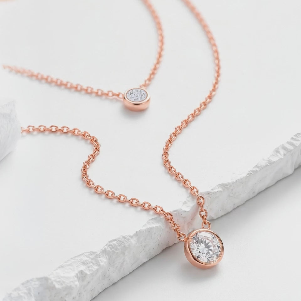 Collar Acero Brooklyn Rose