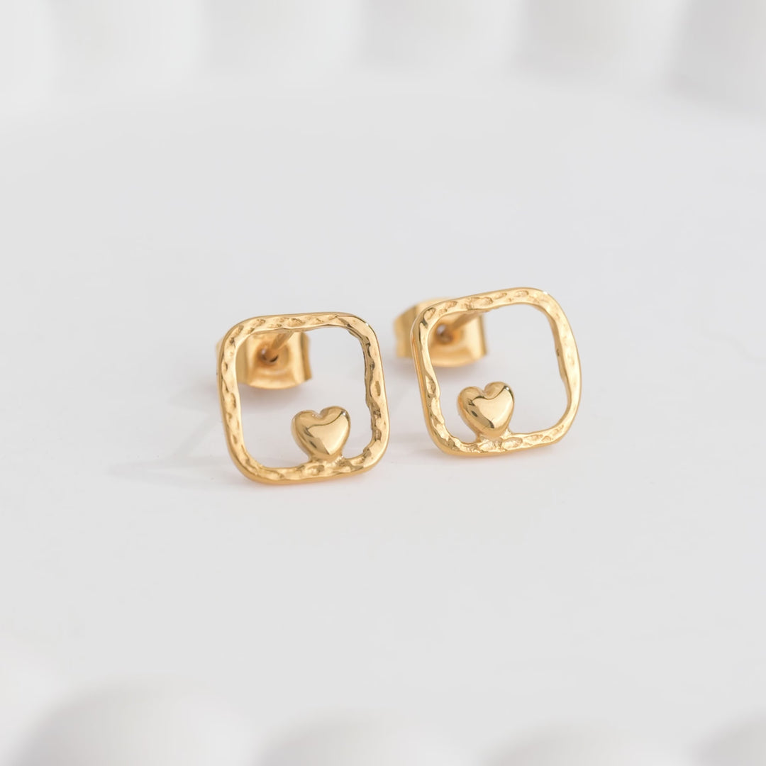 Aretes Acero Say Love