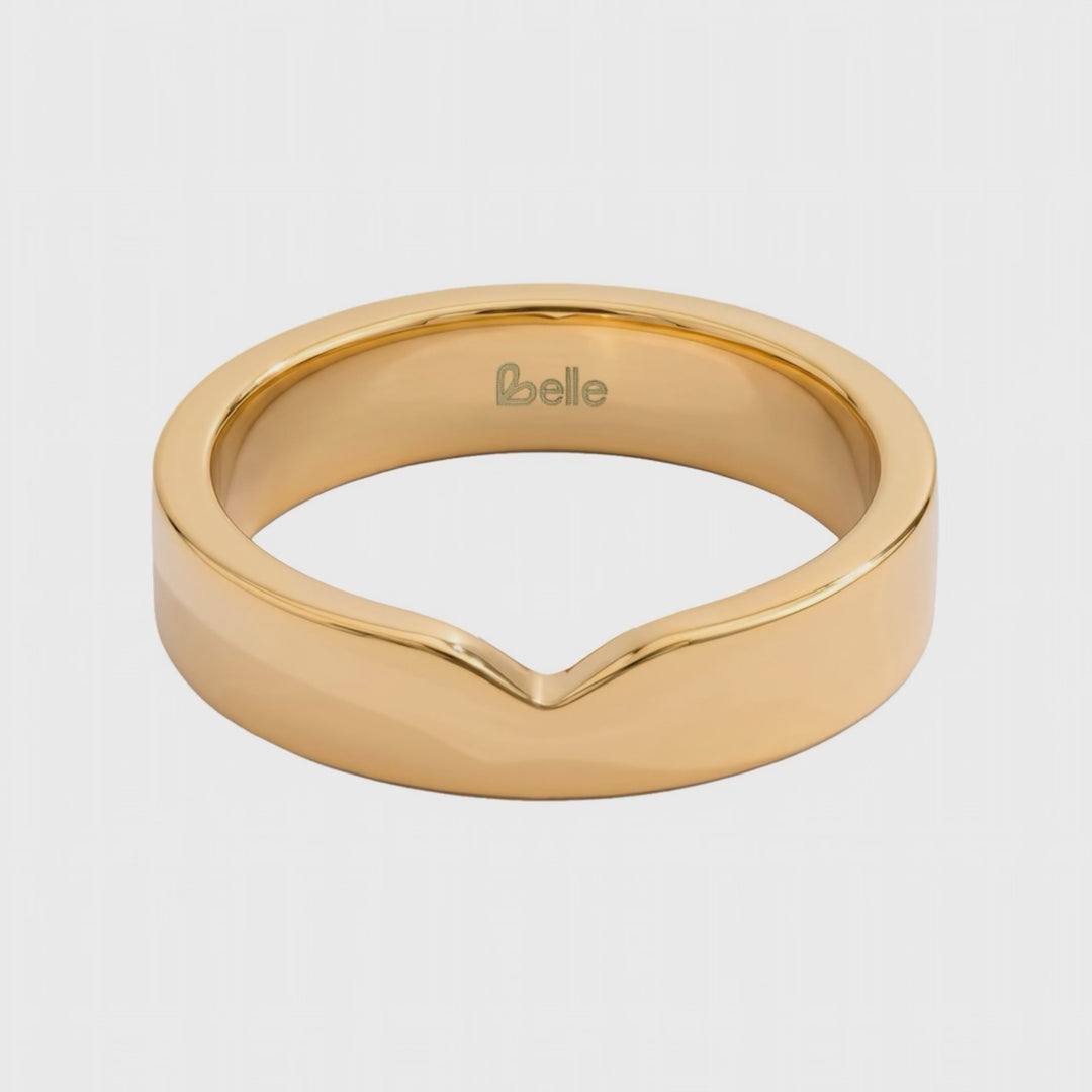 Anillo Acero Minimal Band