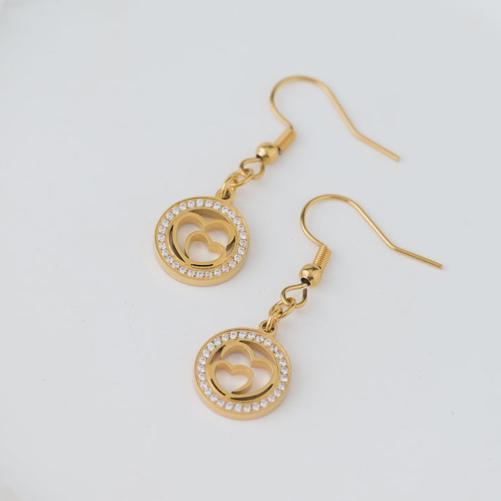 Aretes Acero Dúo Infinito