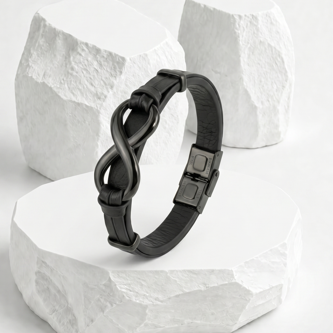 Pulsera Acero Infinito Titán