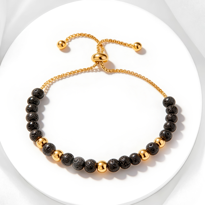 Pulsera Acero Magma Gold