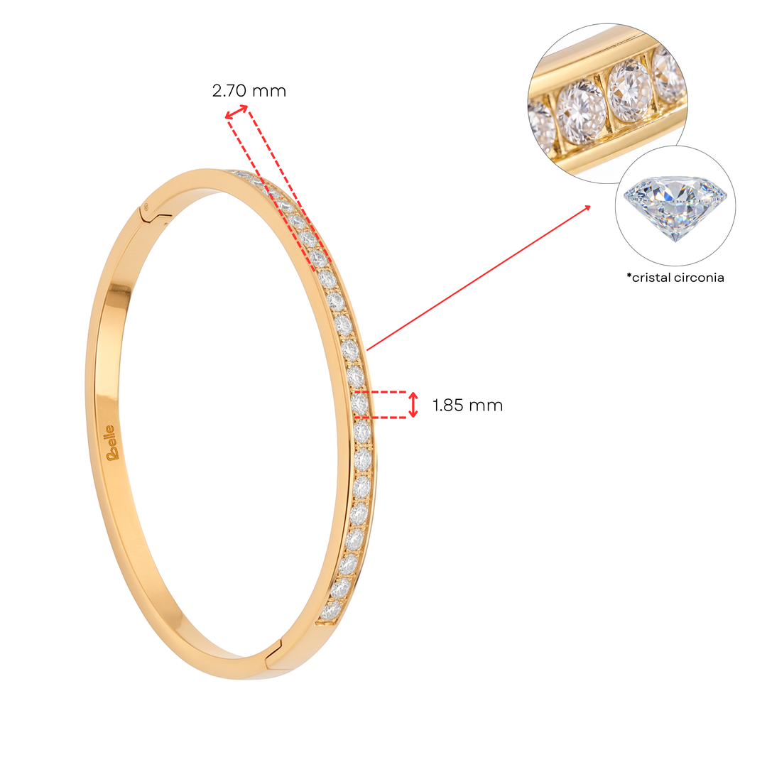 Pulsera Acero Imperial Bangle