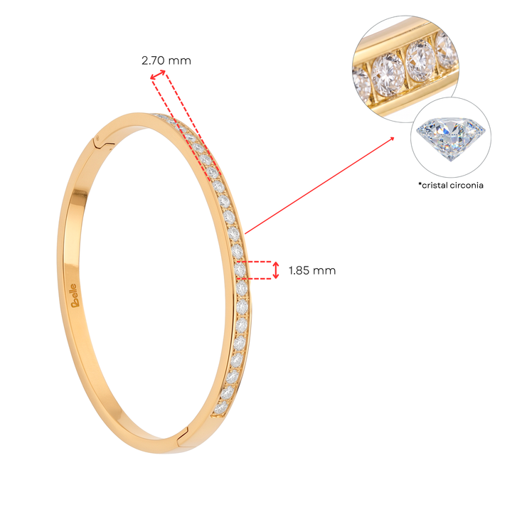 Pulsera Acero Imperial Bangle