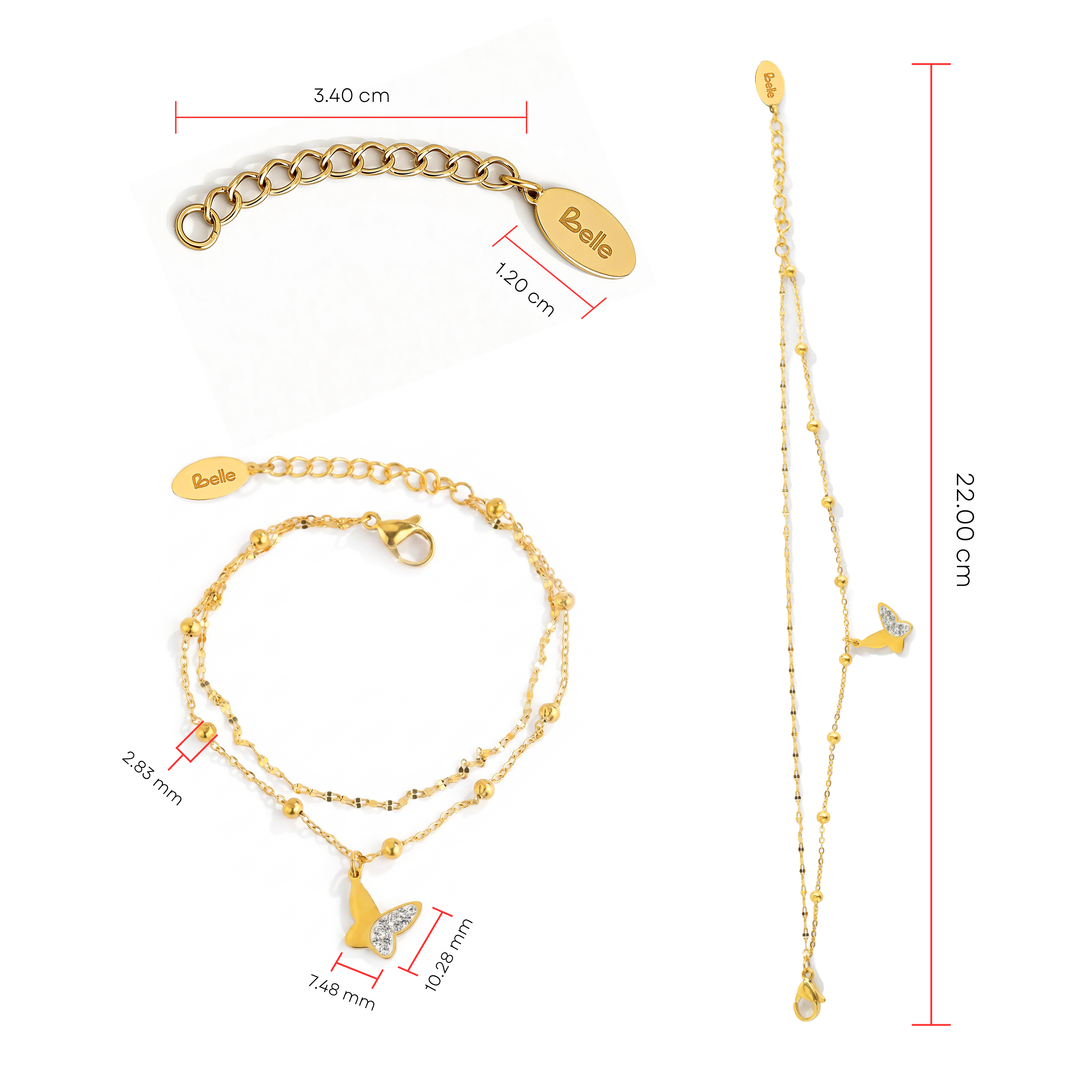 Pulsera Acero Monarca