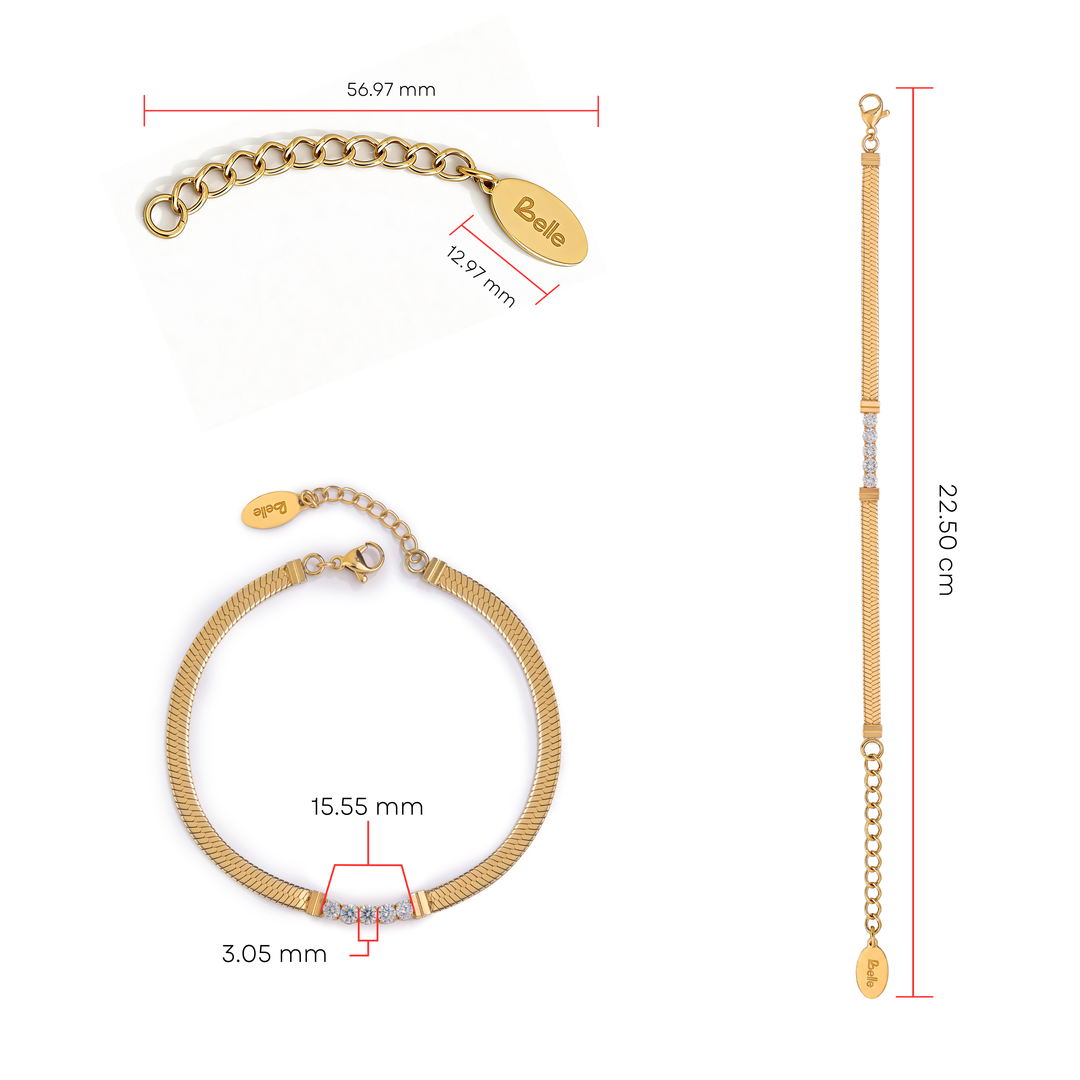 Pulsera Acero Rivera Snake