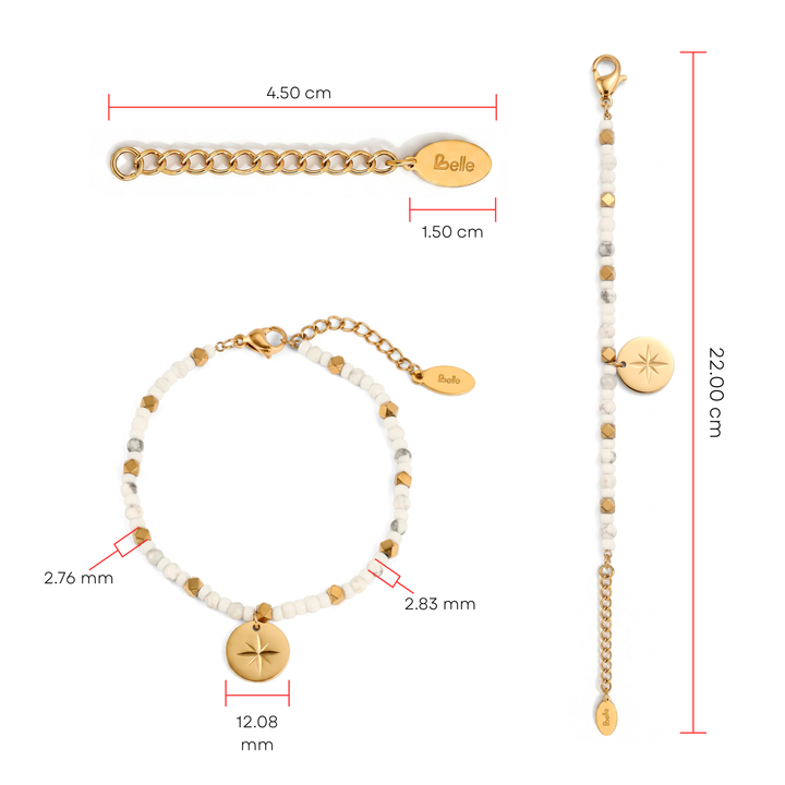 Pulsera Acero Geo North