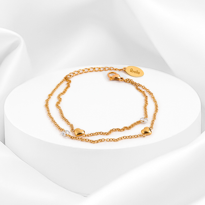 Pulsera Acero Corazón Latente