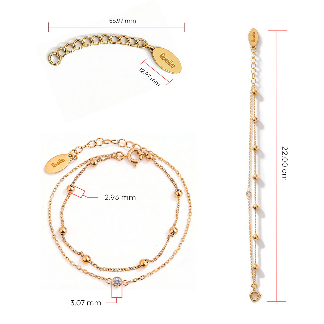 Pulsera Acero Shimmer
