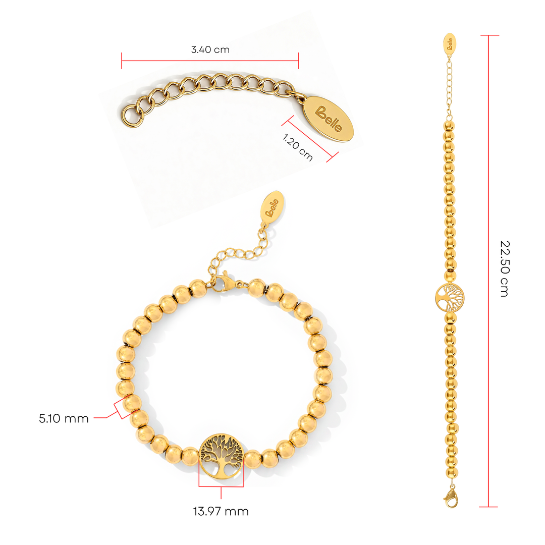 Pulsera Acero Vida