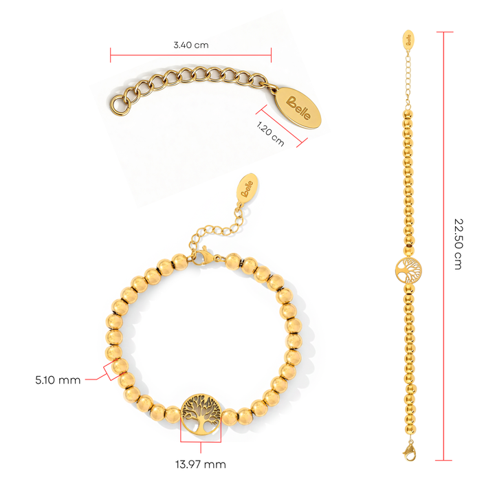 Pulsera Acero Vida