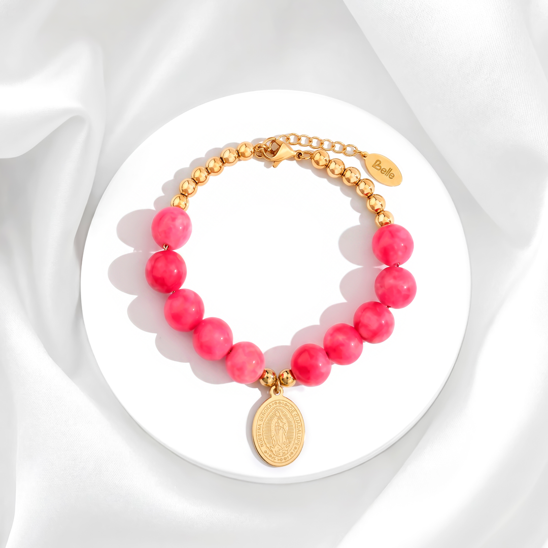 Pulsera Acero Devoción Guadalupe
