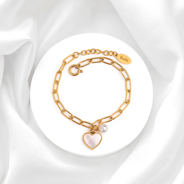 Pulsera Acero Sweet Pearl