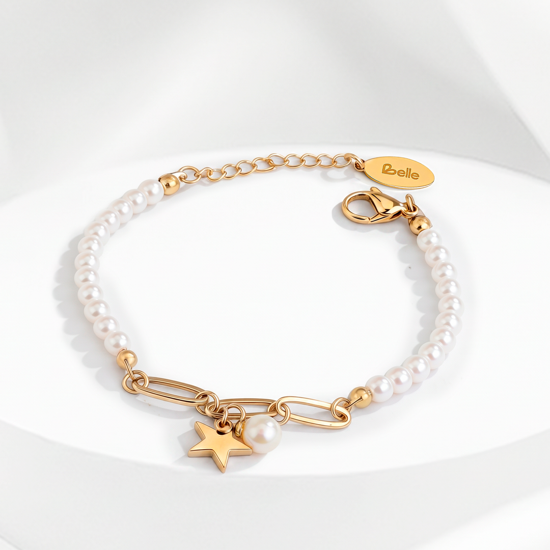 Pulsera Acero Star Chain