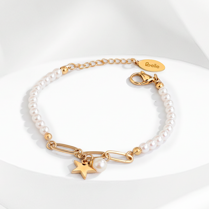 Pulsera Acero Star Chain