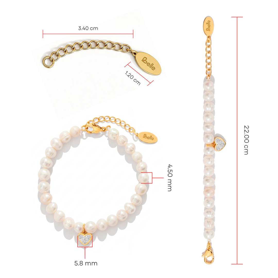 Pulsera Acero Coquette Love