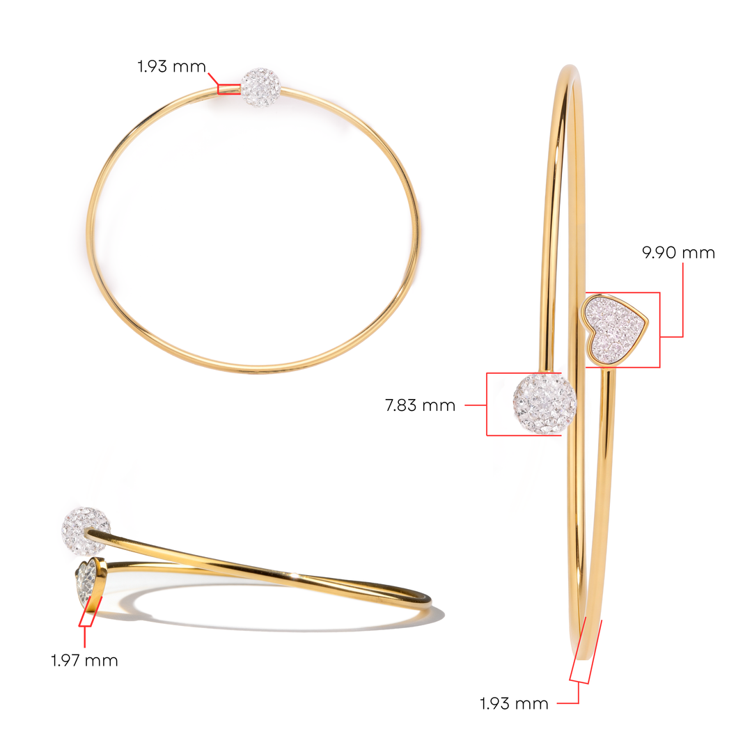 Pulsera Acero Glow &amp; Love