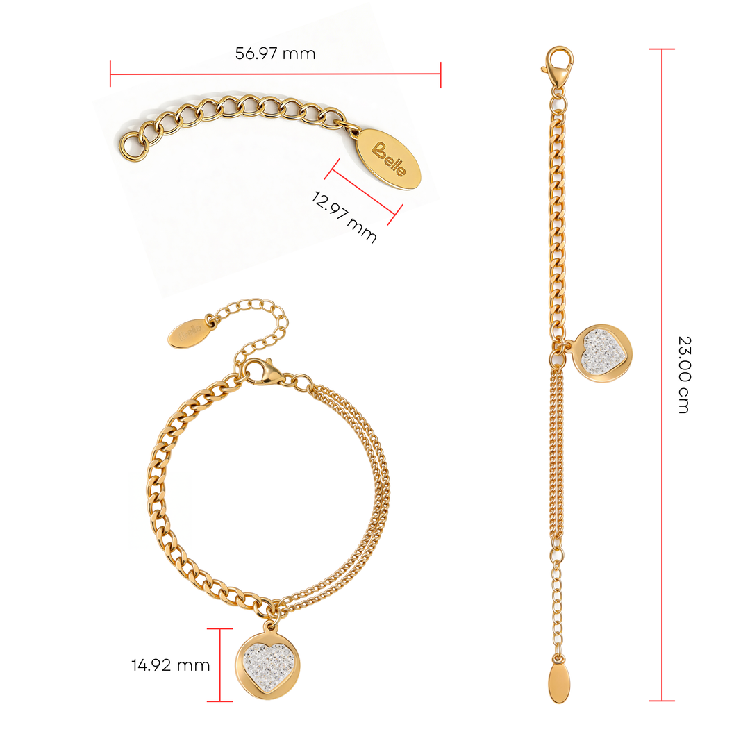 Pulsera Acero Iconic Heart