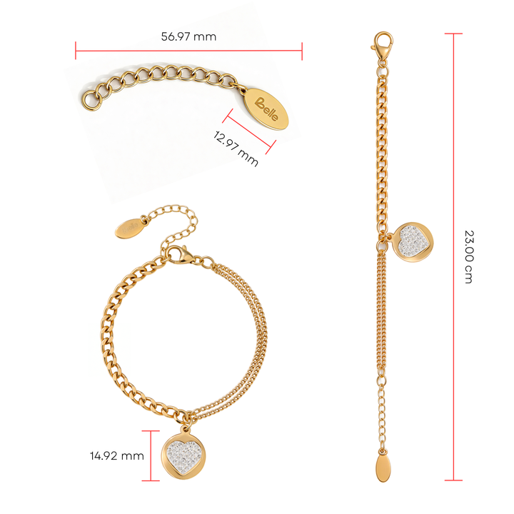 Pulsera Acero Iconic Heart