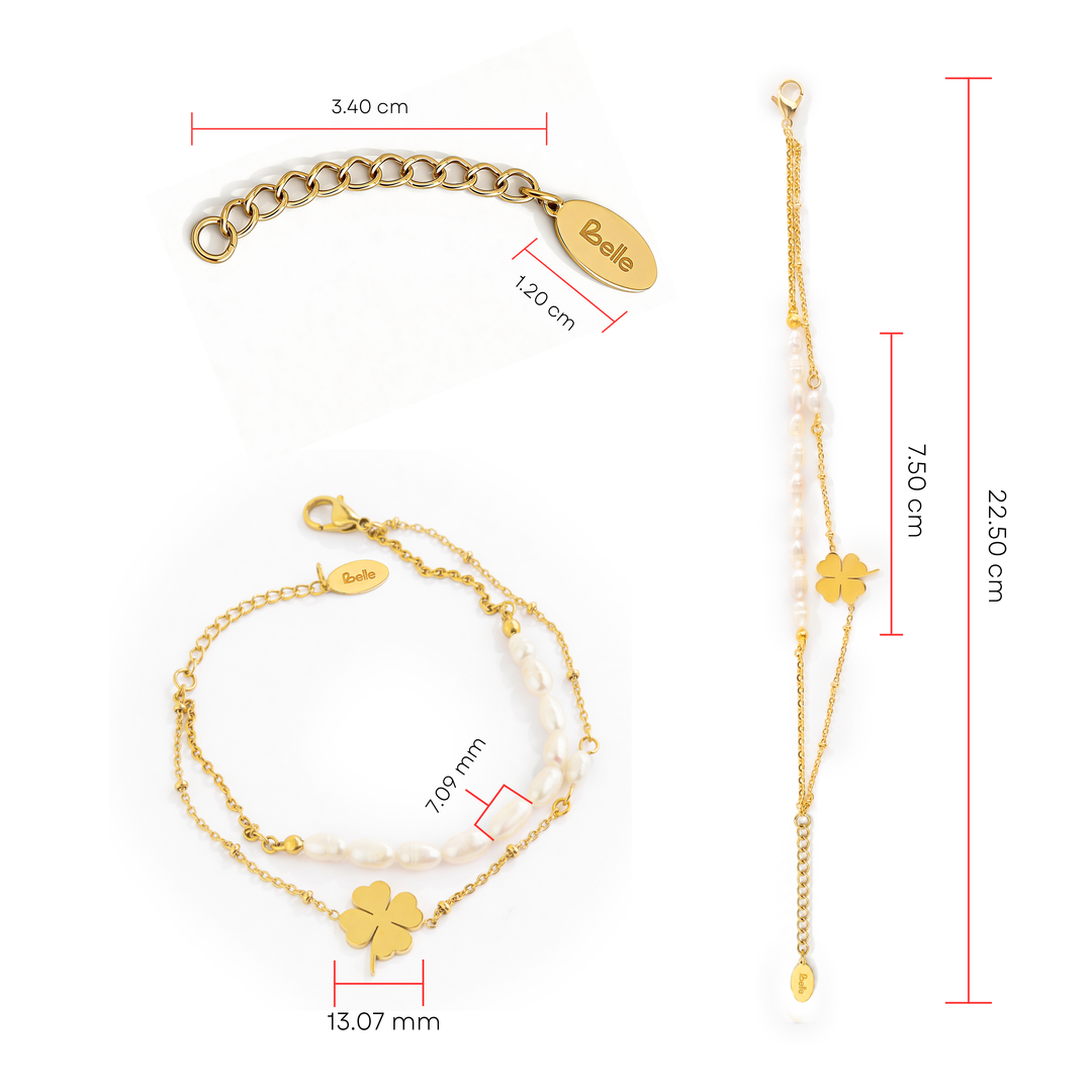 Pulsera Acero Fortuna Río