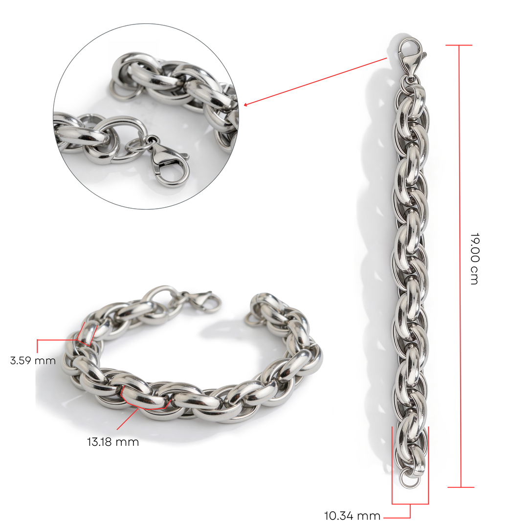 Pulsera Acero Zane