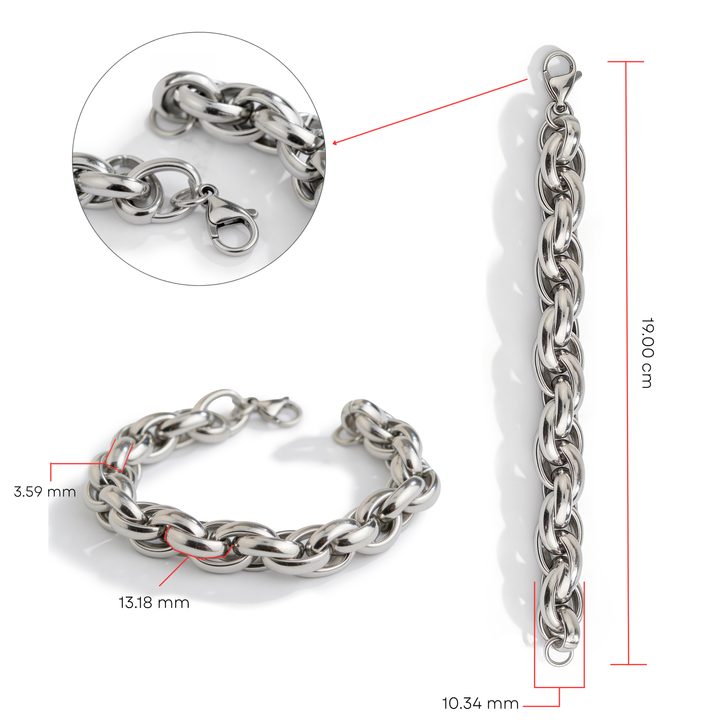 Pulsera Acero Zane
