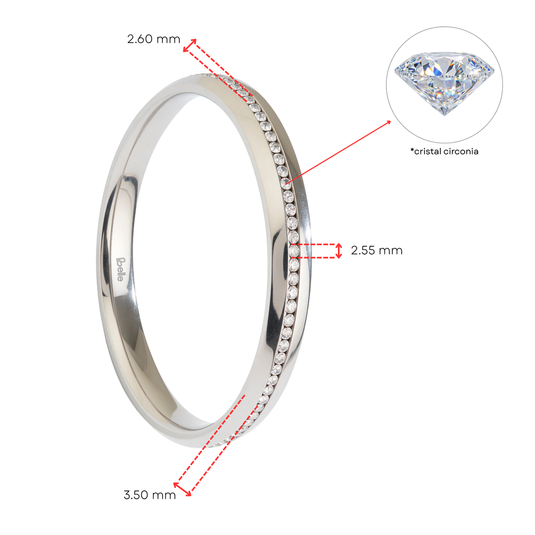 Pulsera Acero Pure Brilliance