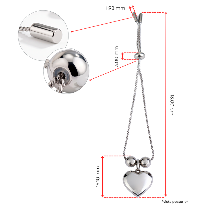 Pulsera Acero Ivannia