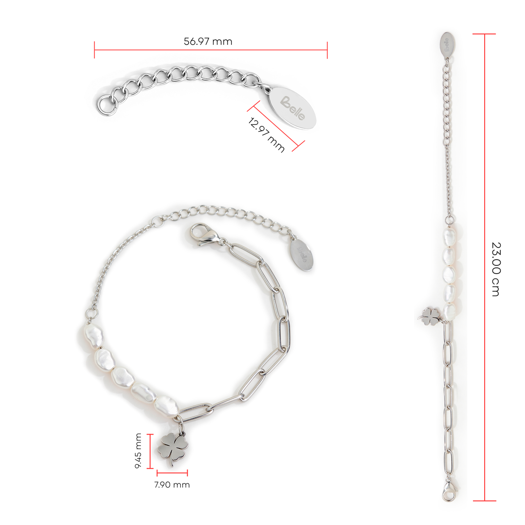 Pulsera Acero Rocío de Suerte