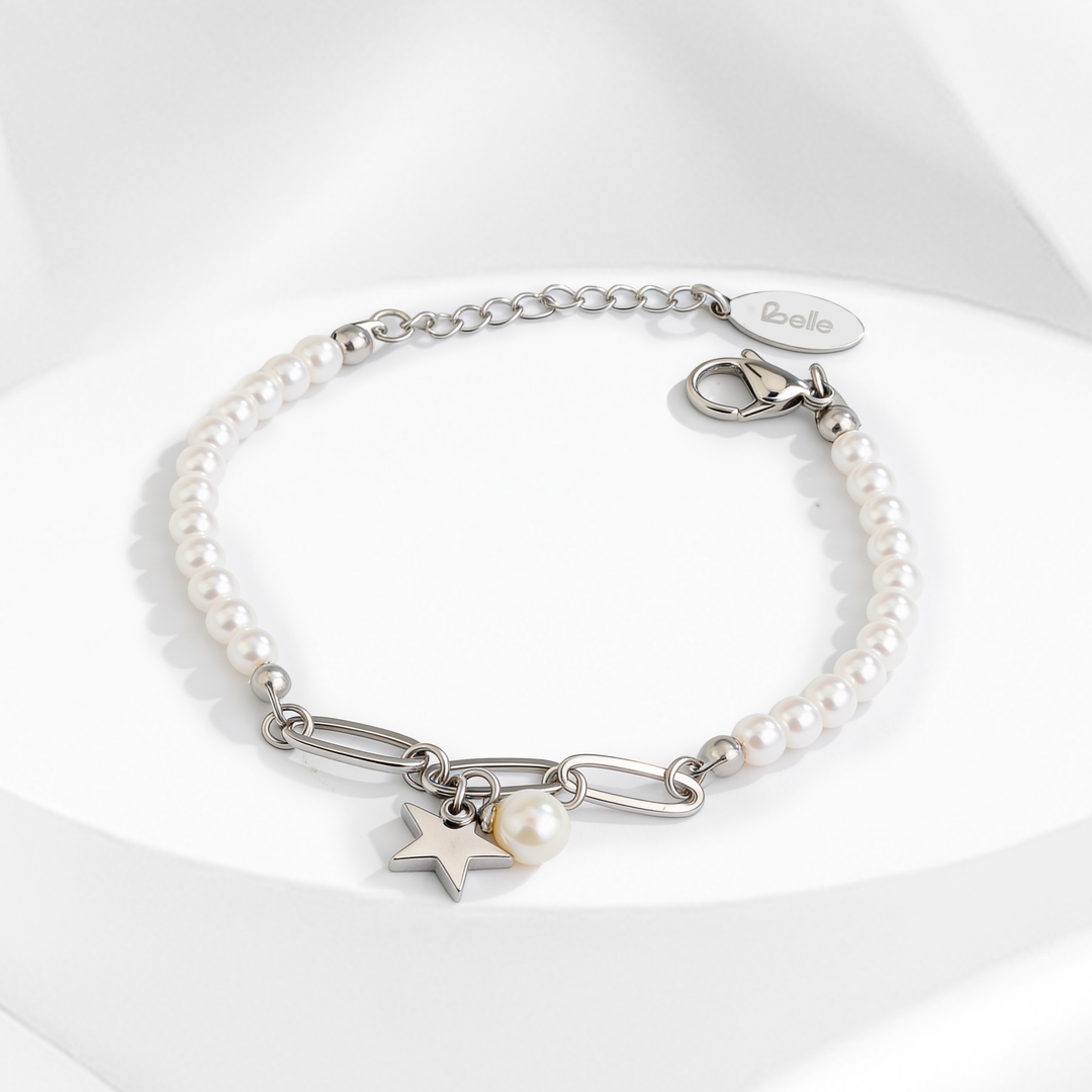 Pulsera Acero Trendy Star