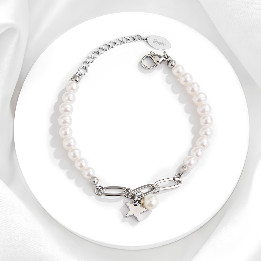 Pulsera Acero Trendy Star