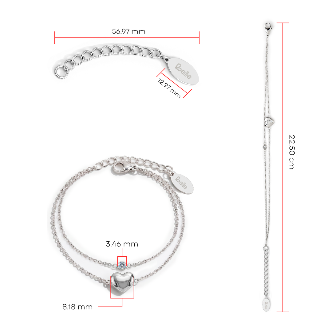 Pulsera Acero Julieta