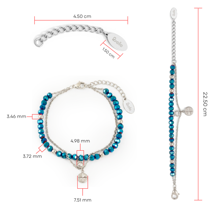 Pulsera Acero Cosmos
