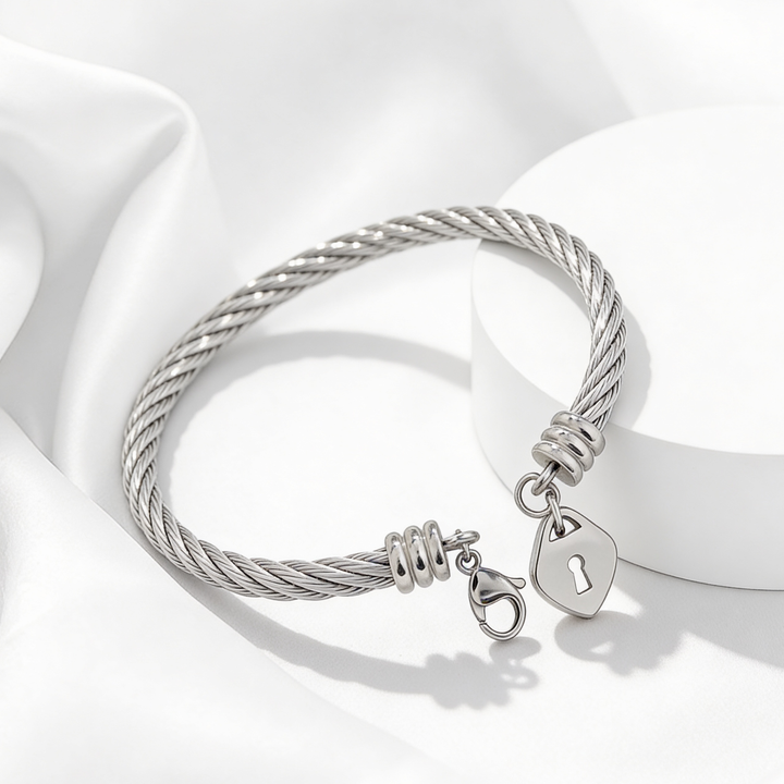 Pulsera Acero En tú Corazón