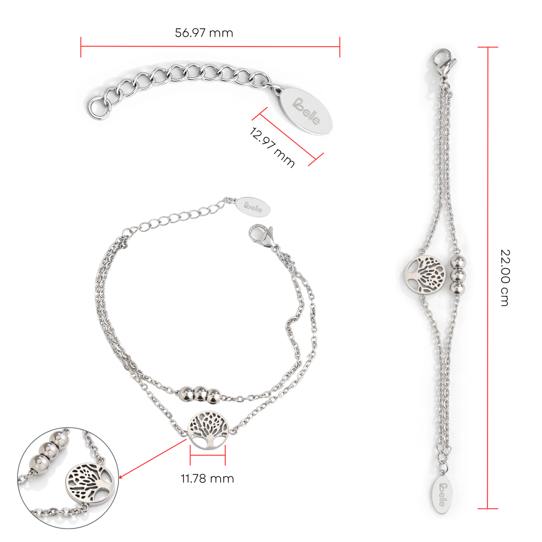 Pulsera Acero Nido Vital