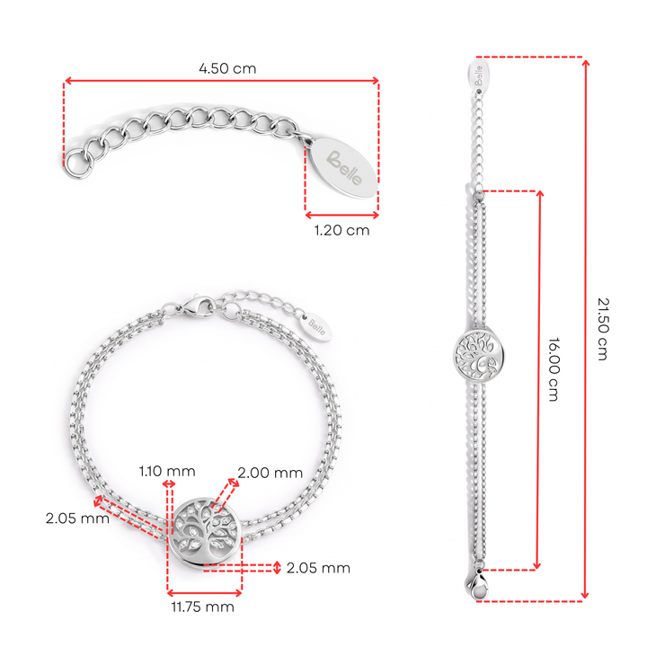 Pulsera Acero Artemisa Silver