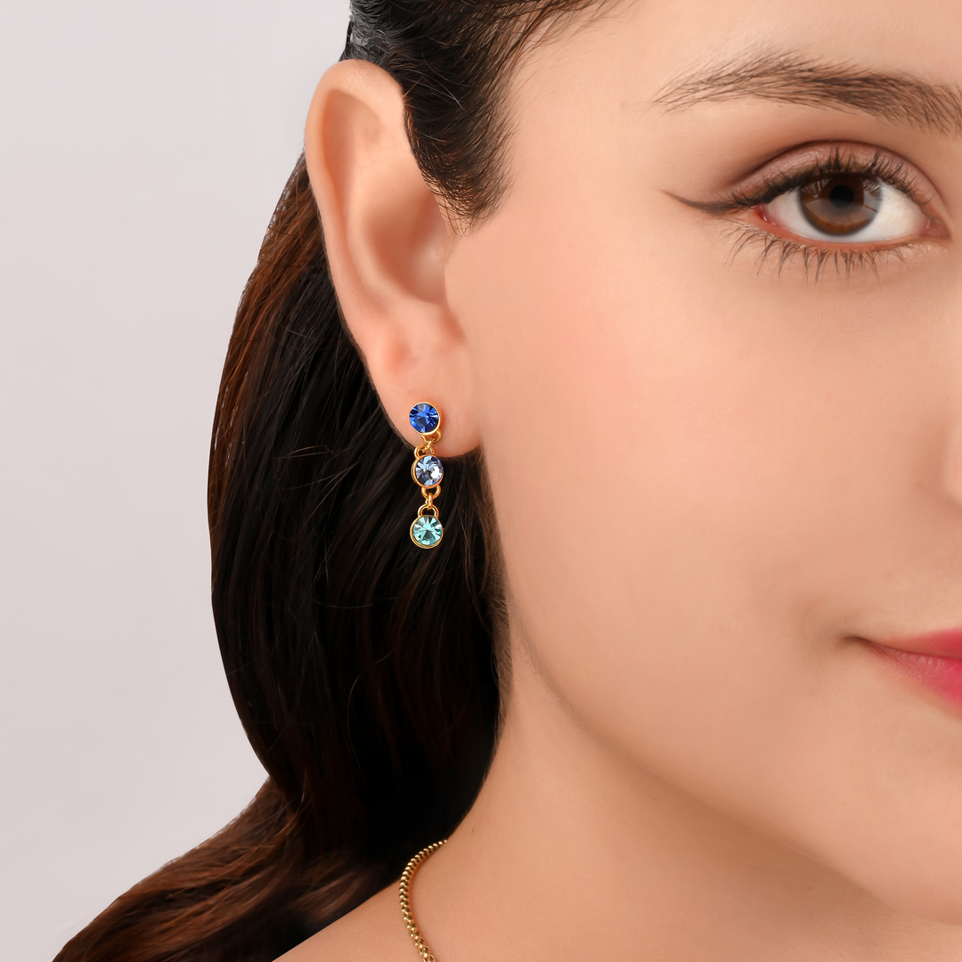 Aretes Azules